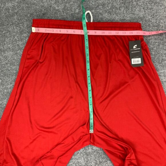 Champro Basketball Shorts Mens L Large Red Pull On Moisture Wicking Performance - Picture 9 of 13
